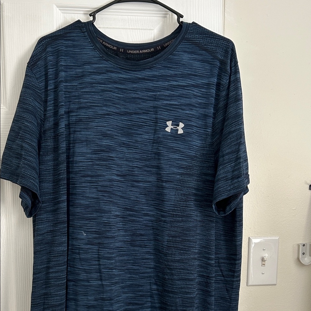 Under Armour Men's Navy Heather Tee